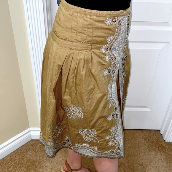 ♥️COSTA BLANCA| Bohemian Style Skirt - sz S - Picture 3 of 9